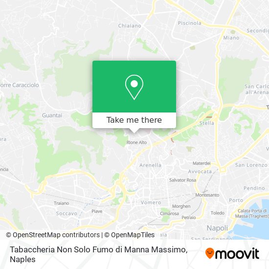 Tabaccheria Non Solo Fumo di Manna Massimo map