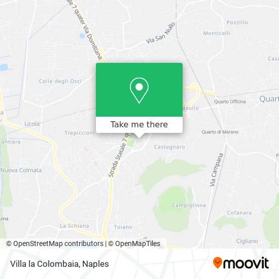 Villa la Colombaia map