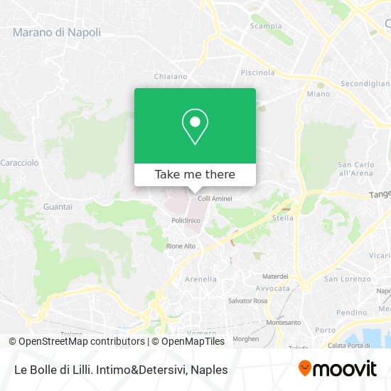 Le Bolle di Lilli. Intimo&Detersivi map