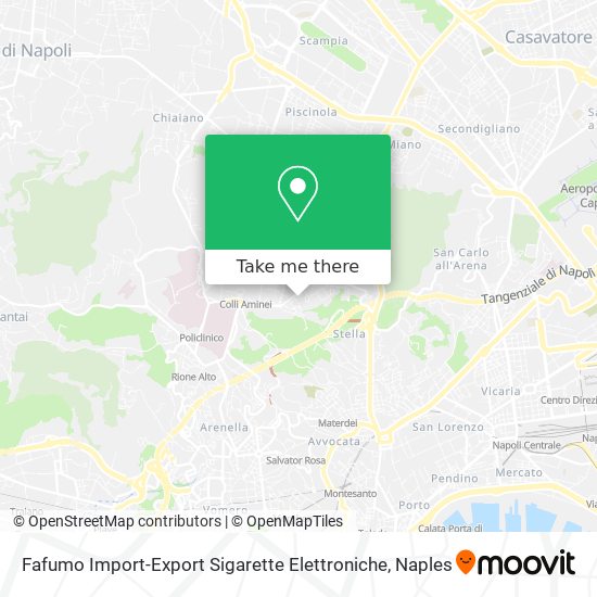 Fafumo Import-Export Sigarette Elettroniche map