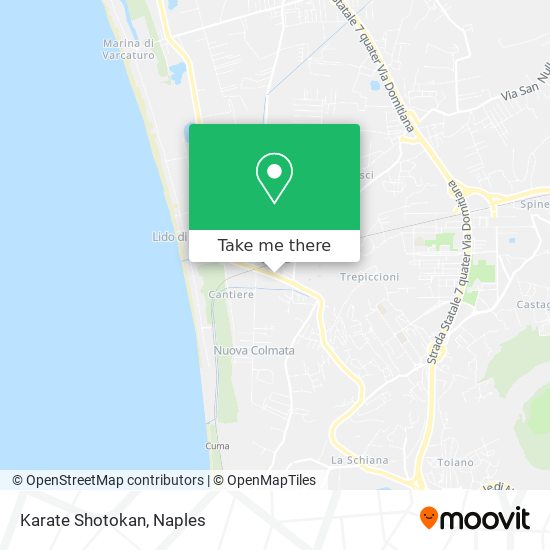 Karate Shotokan map