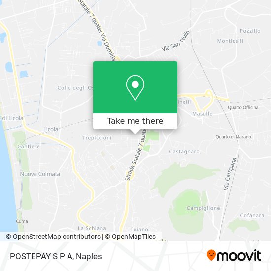 POSTEPAY S P A map
