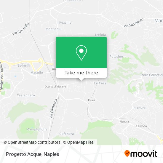 Progetto Acque map