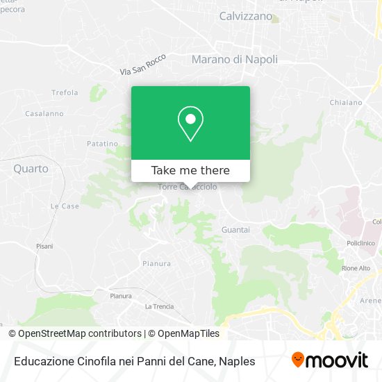 Educazione Cinofila nei Panni del Cane map