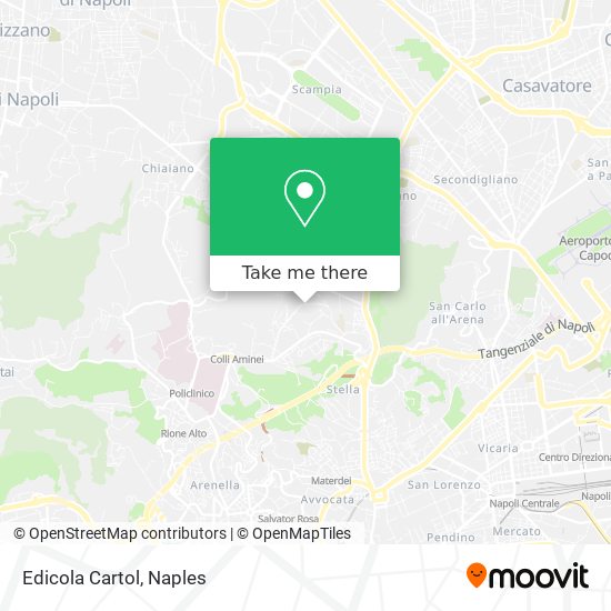 Edicola Cartol map