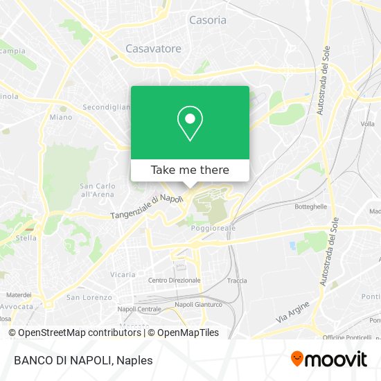 BANCO DI NAPOLI map