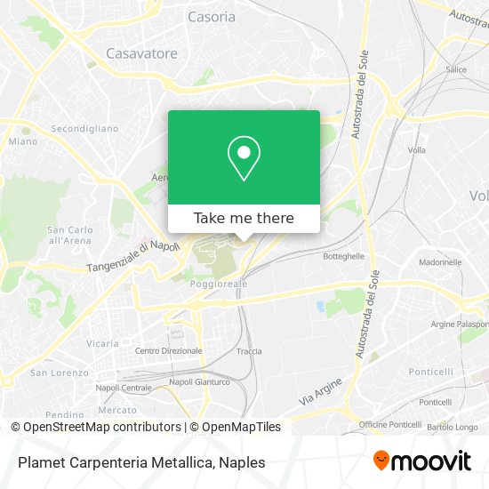 Plamet Carpenteria Metallica map
