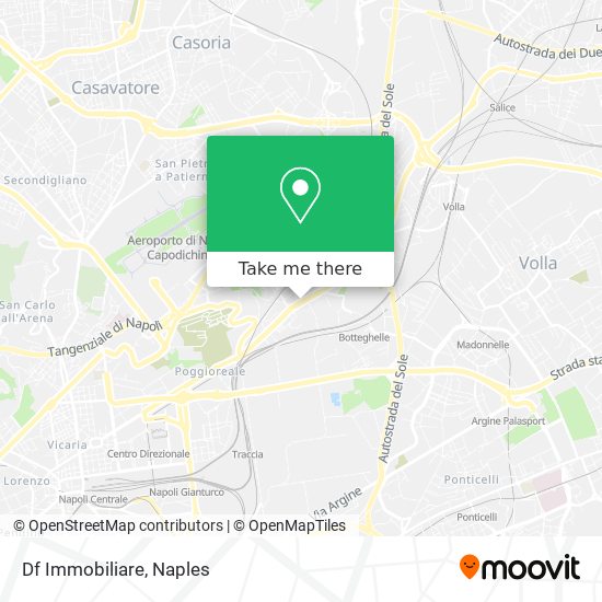 Df Immobiliare map