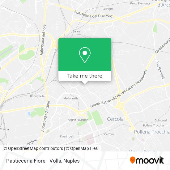 Pasticceria Fiore - Volla map
