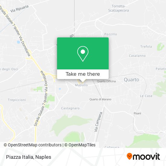Piazza Italia map