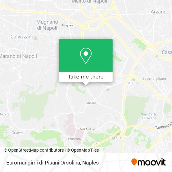 Euromangimi di Pisani Orsolina map