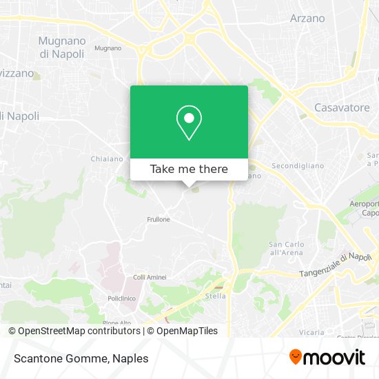 Scantone Gomme map