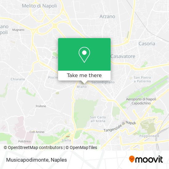 Musicapodimonte map