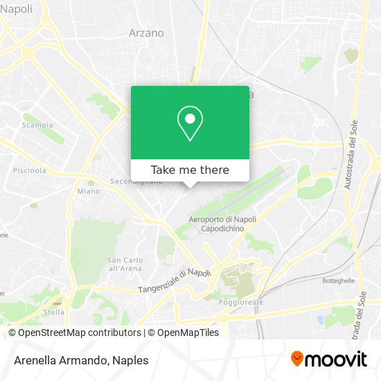 Arenella Armando map