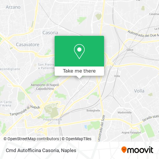 Cmd Autofficina Casoria map