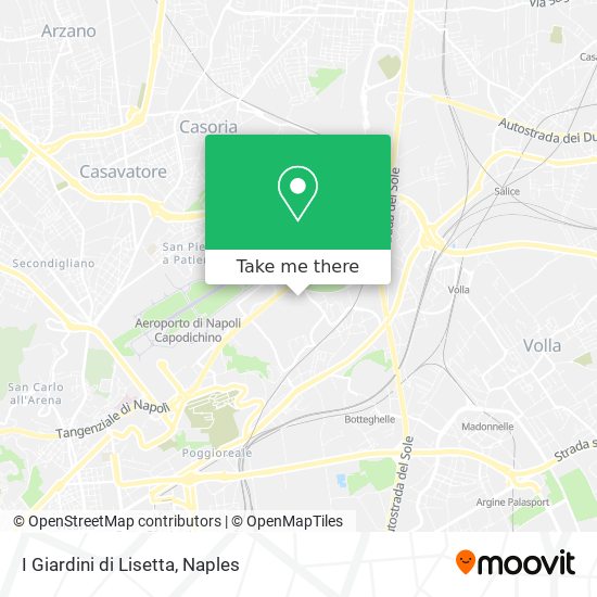 I Giardini di Lisetta map