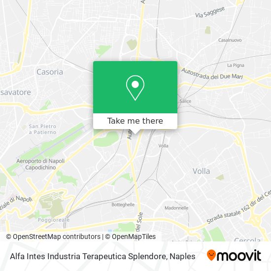 Alfa Intes Industria Terapeutica Splendore map