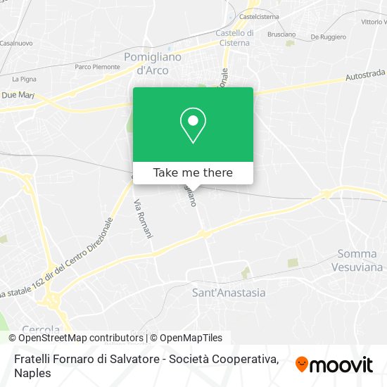 Fratelli Fornaro di Salvatore - Società Cooperativa map