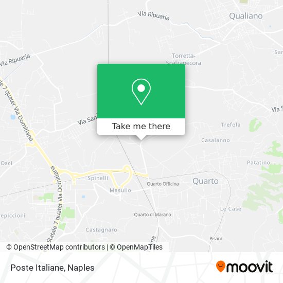 Poste Italiane map