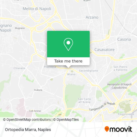 Ortopedia Marra map