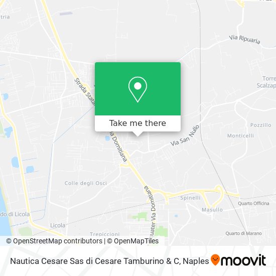 Nautica Cesare Sas di Cesare Tamburino & C map