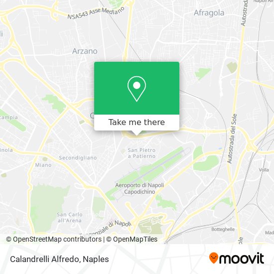 Calandrelli Alfredo map