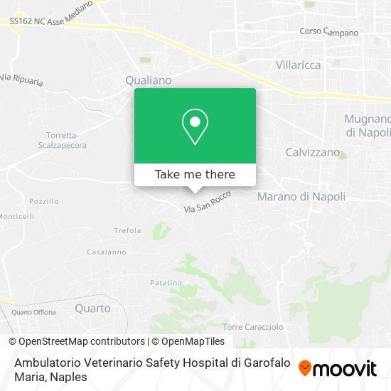 Ambulatorio Veterinario Safety Hospital di Garofalo Maria map