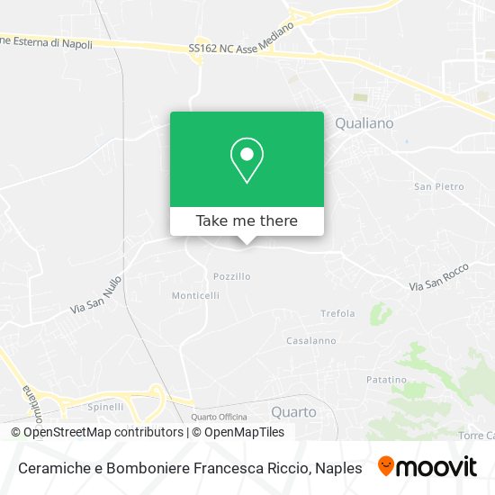 Ceramiche e Bomboniere Francesca Riccio map