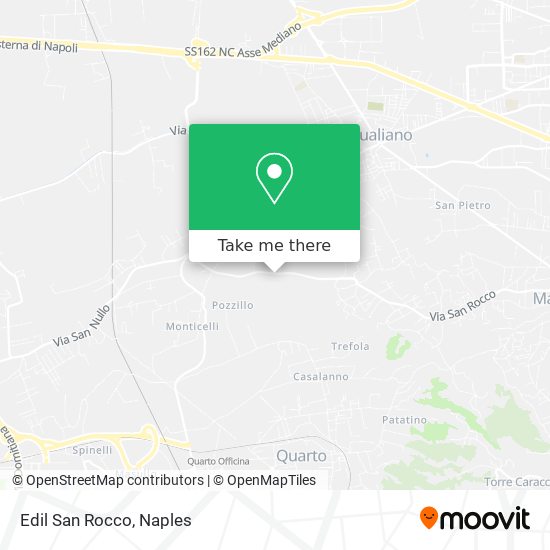 Edil San Rocco map