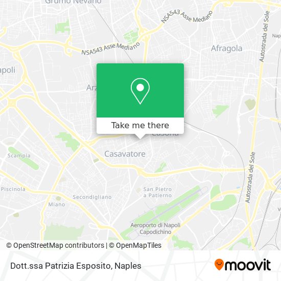 Dott.ssa Patrizia Esposito map