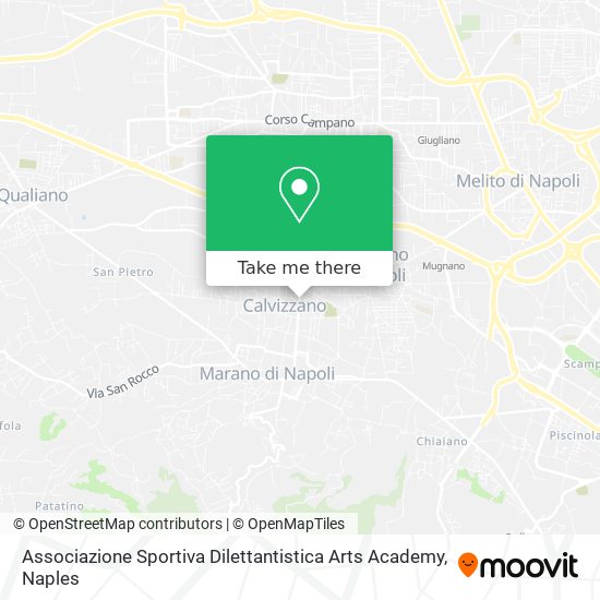 Associazione Sportiva Dilettantistica Arts Academy map