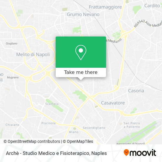 Archè - Studio Medico e Fisioterapico map