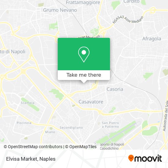 Elvisa Market map