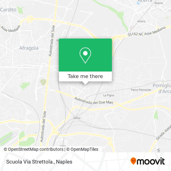 Scuola Via Strettola. map