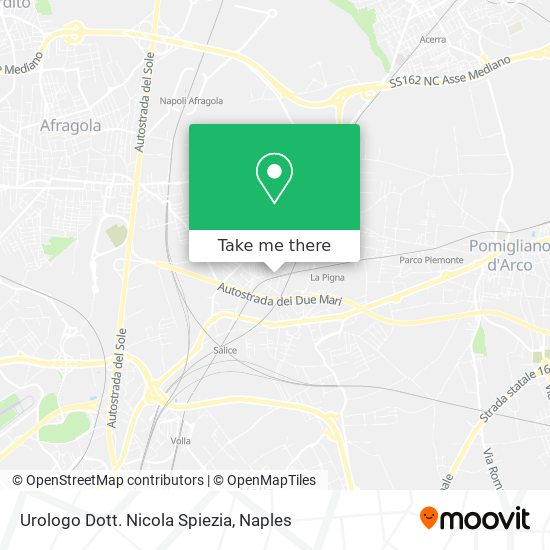 Urologo Dott. Nicola Spiezia map