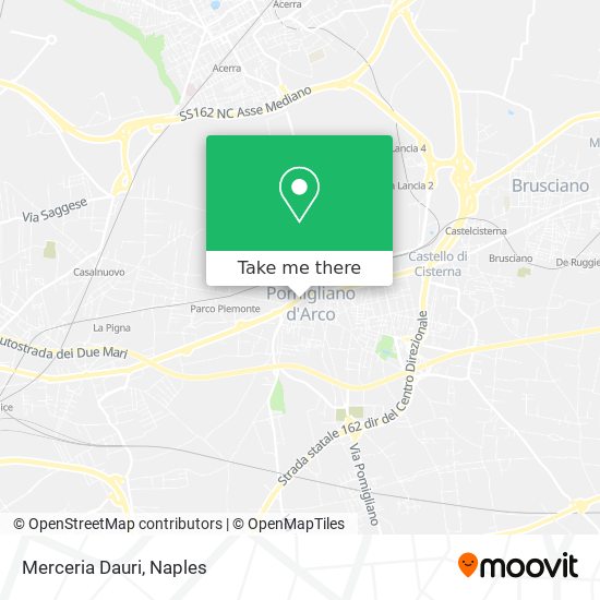 Merceria Dauri map