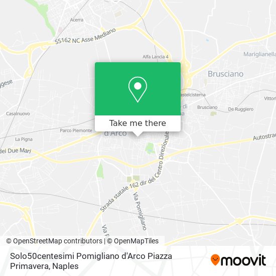 Solo50centesimi Pomigliano d'Arco Piazza Primavera map