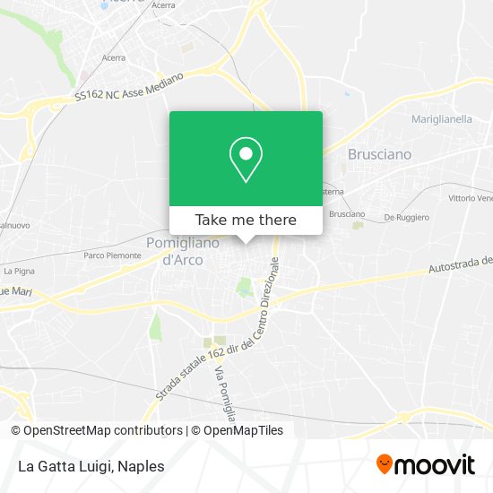 La Gatta Luigi map