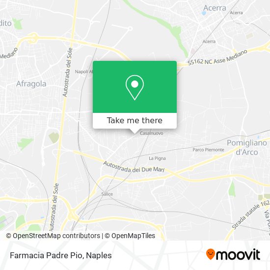 Farmacia Padre Pio map