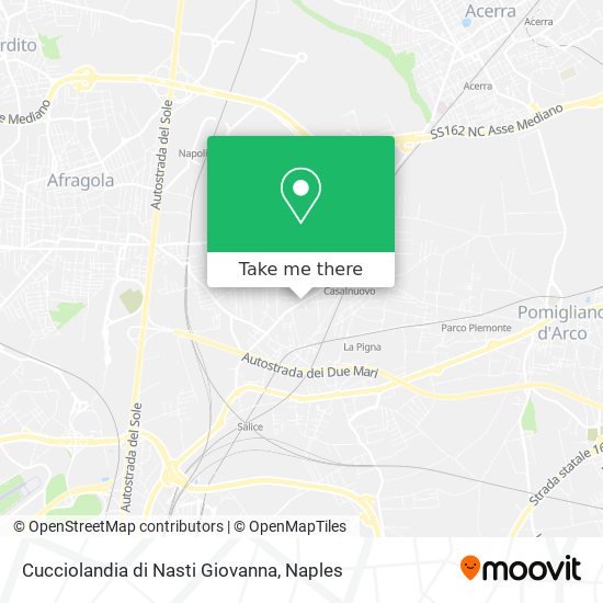 Cucciolandia di Nasti Giovanna map
