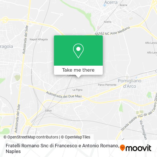 Fratelli Romano Snc di Francesco e Antonio Romano map
