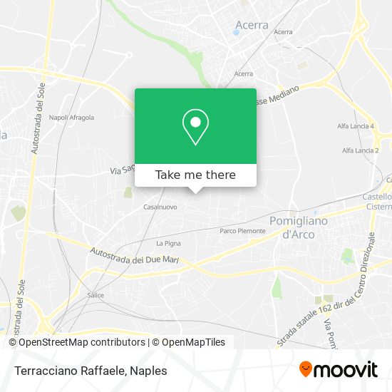 Terracciano Raffaele map