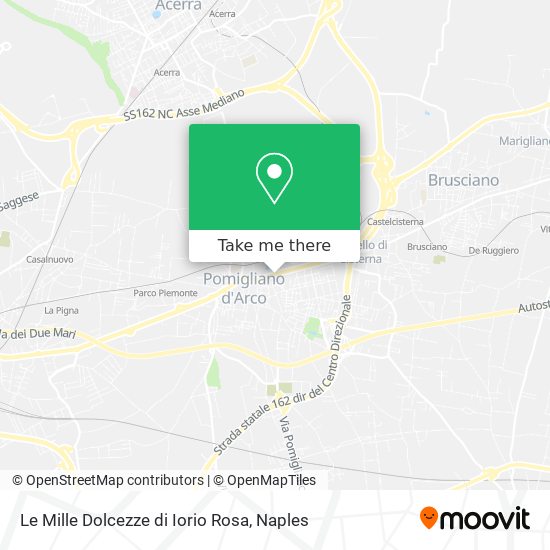 Le Mille Dolcezze di Iorio Rosa map