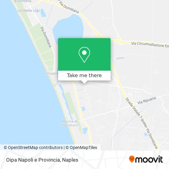 Oipa Napoli e Provincia map