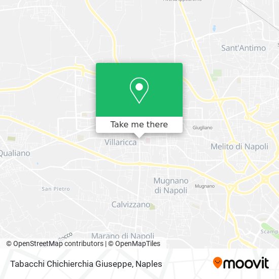Tabacchi Chichierchia Giuseppe map