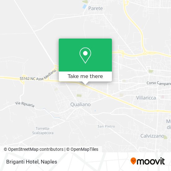 Briganti Hotel map