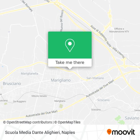 Scuola Media Dante Alighieri map
