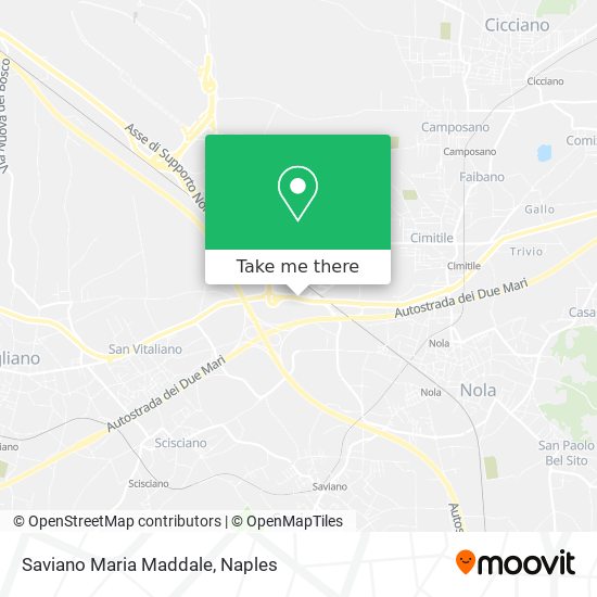 Saviano Maria Maddale map