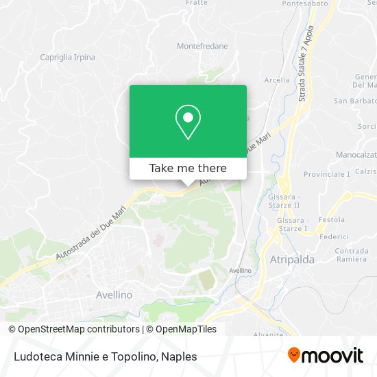 Ludoteca Minnie e Topolino map