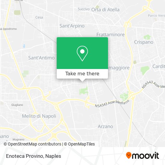 Enoteca Provino map